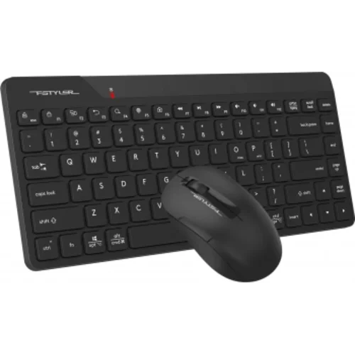 Клавиатура + мышь A4Tech Fstyler FG2200 Air2 клав:черный мышь:черный USB беспроводная slim